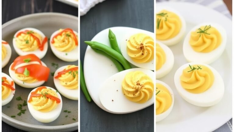 3 deviled egg variations