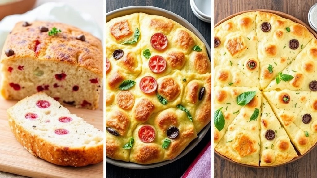 3 Focaccia Breads